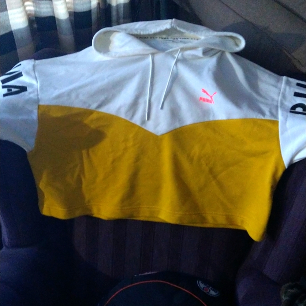 Puma crop hoodie
